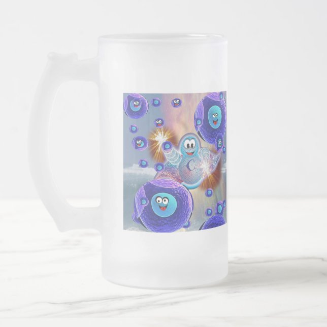 Supercellular Frosted Wellness Mug (Left)