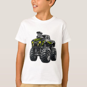 Supercharged Snake-Eye Monster Truck T-Shirt