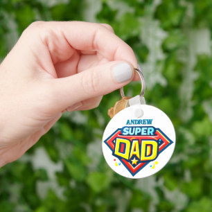 Superdad – Heroic Tribute Metal Keychain