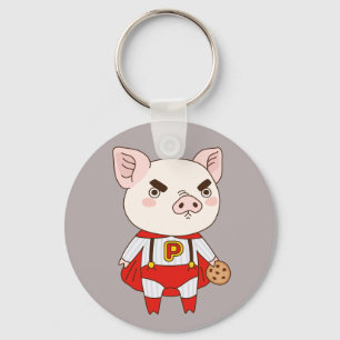 Superduper Piggy Key Ring