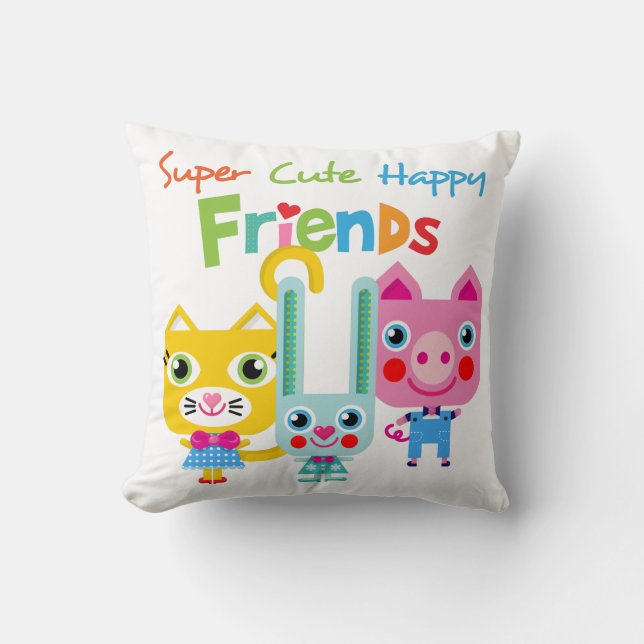superfriends.png cushion (Front)
