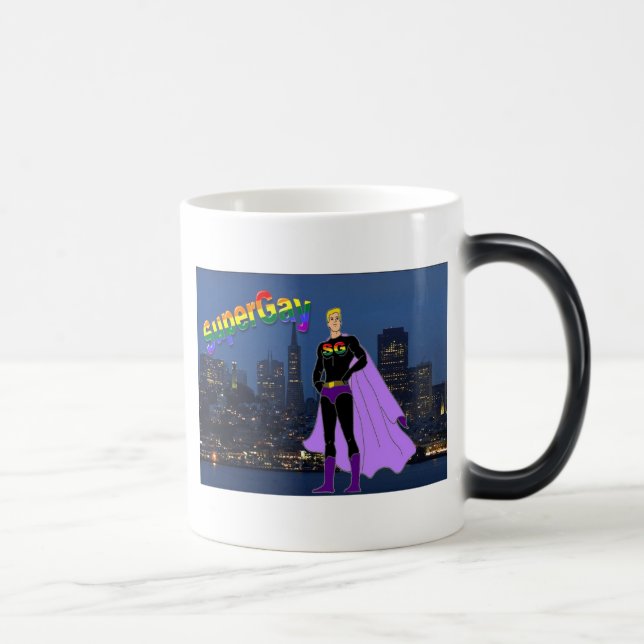 SuperGay San Francisco Magic Mug (Right)