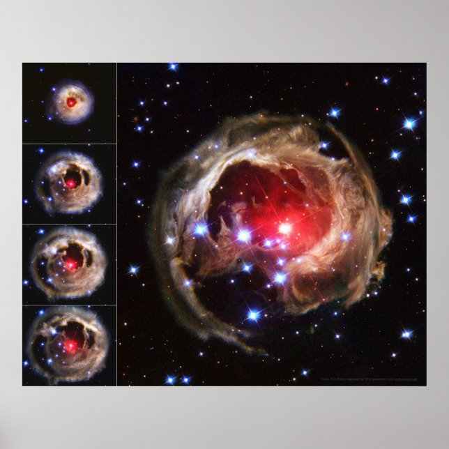 Supergiant Star V838 Monocerotis 20x16 (20x16) Poster (Front)