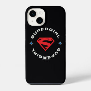 Supergirl Age of Heroes Circle S-Shield iPhone 14 Case