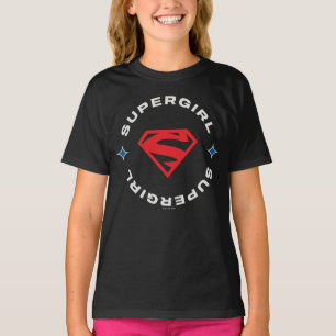 Supergirl Age of Heroes Circle S-Shield T-Shirt