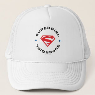 Supergirl Age of Heroes Circle S-Shield Trucker Hat
