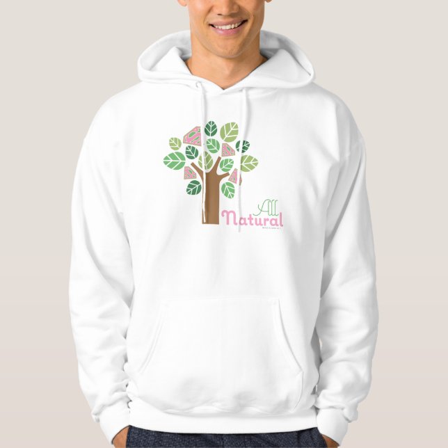 Supergirl All Natural Tree Hoodie (Front)