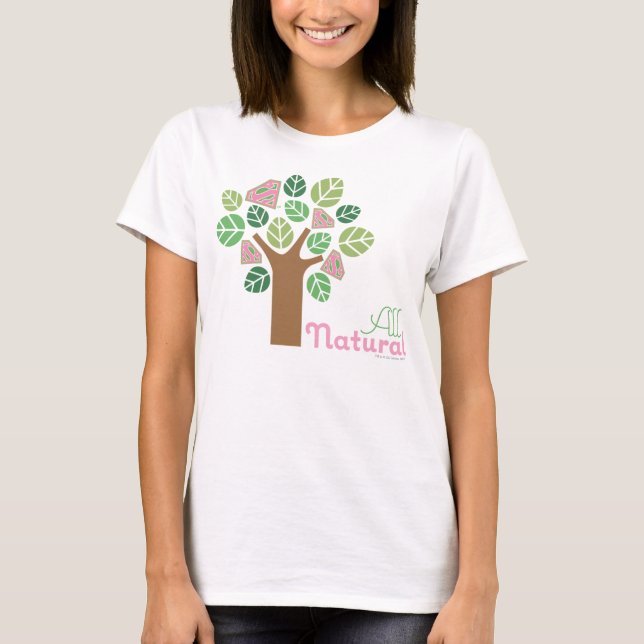 Supergirl All Natural Tree T-Shirt (Front)