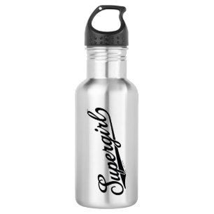 Supergirl Baseball All-Star Name Logo 532 Ml Water Bottle