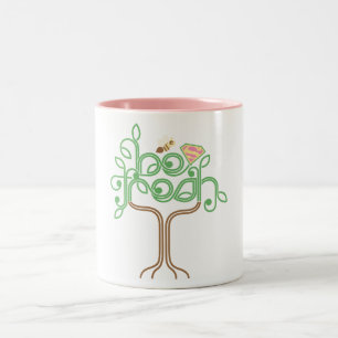 Supergirl Be Fresh Two-Tone Coffee Mug