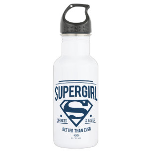 Supergirl Better Than Ever Retro Graphic 532 Ml Water Bottle