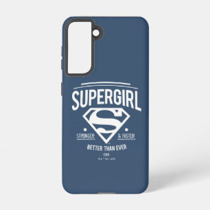 Supergirl Better Than Ever Retro Graphic Samsung Galaxy Case