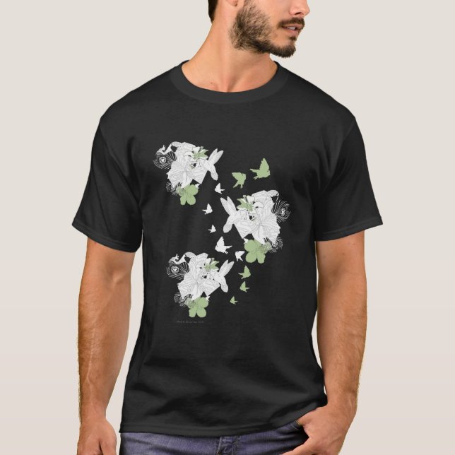 Supergirl Birds and Feathers T-Shirt (Front)