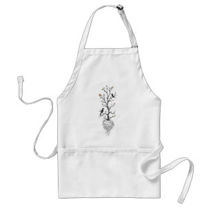 Supergirl Birds in the Tree Standard Apron