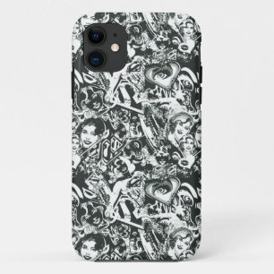 Supergirl Black and White Collage iPhone 11 Case