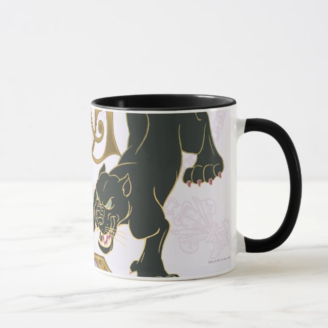 Supergirl Black Panther Mug (Right)