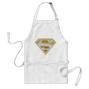 Supergirl Blue Jewels Standard Apron