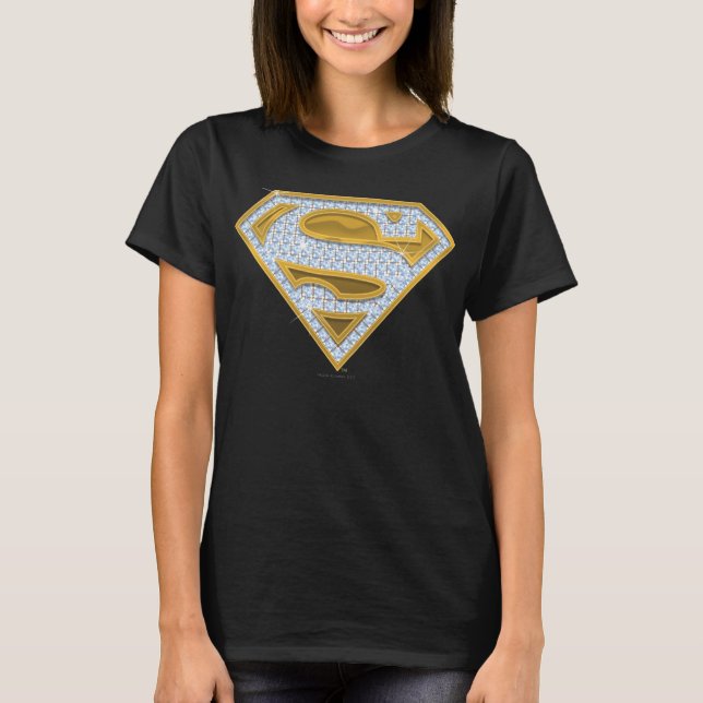 Supergirl Blue Jewels T-Shirt (Front)