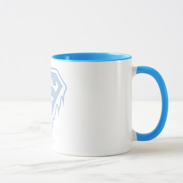 Supergirl Blue Logo Mug (Right)