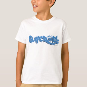 Supergirl Blue Logo T-Shirt