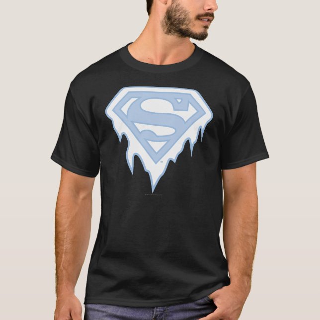 Supergirl Blue Logo T-Shirt (Front)