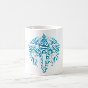 Supergirl Blue Wings Coffee Mug