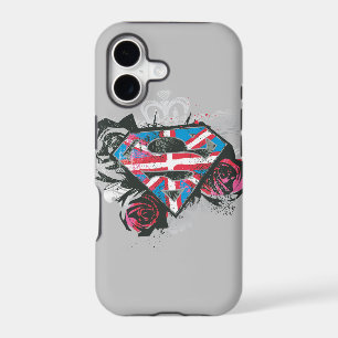 Supergirl British Flag and Roses