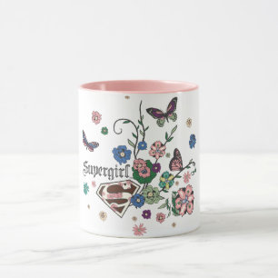 Supergirl Butterflies Mug