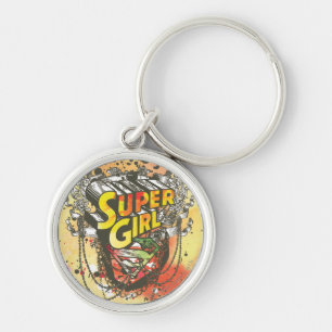 Supergirl Chains Key Ring