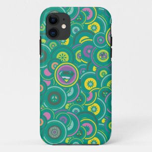 Supergirl Circle Green Pattern iPhone 11 Case