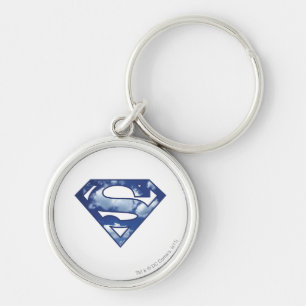 Supergirl Cloud Logo Key Ring