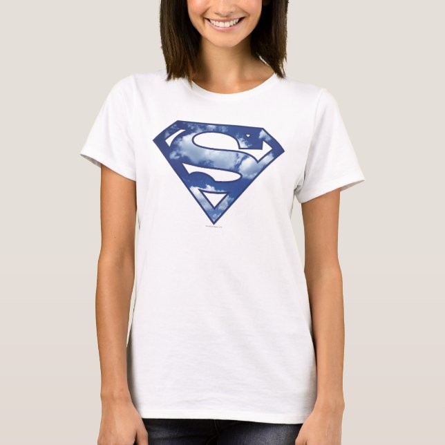 Supergirl Cloud Logo T-Shirt (Front)