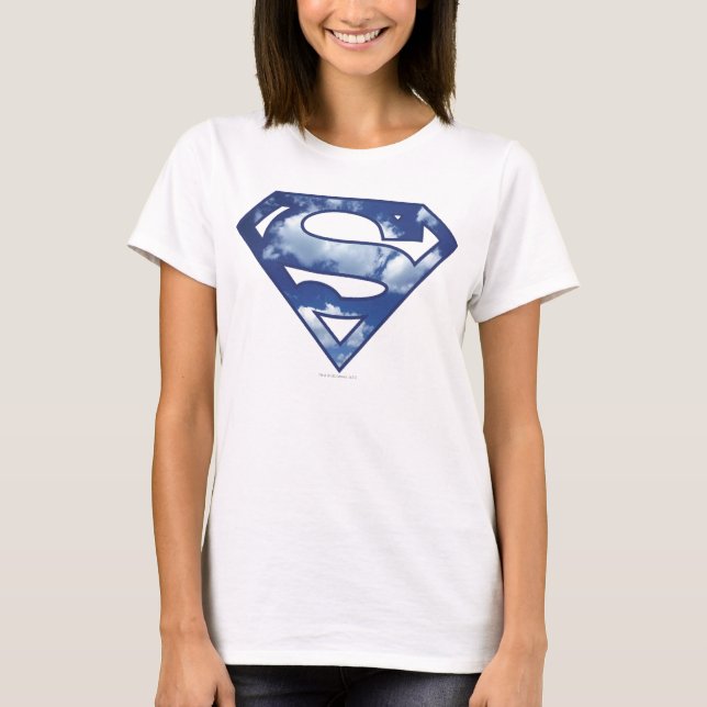 Supergirl Cloud Logo T-Shirt (Front)