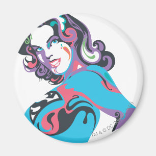 Supergirl Colour Splash Pose 1 Magnet