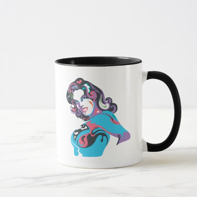 Supergirl Colour Splash Pose 1 Mug (Right)