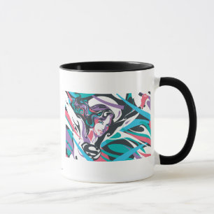 Supergirl Colour Splash Swirls 2 Mug