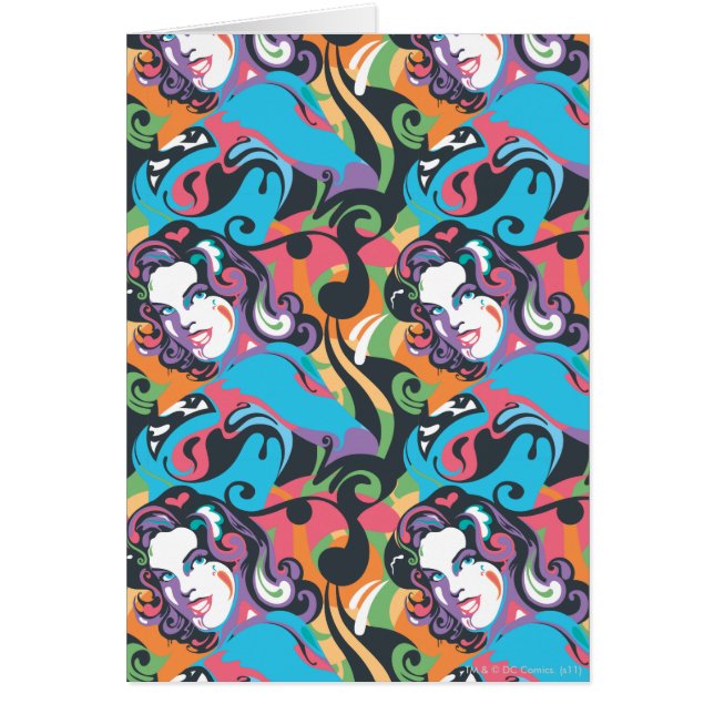 Supergirl Colour Splash Swirls Pattern 1 (Front)