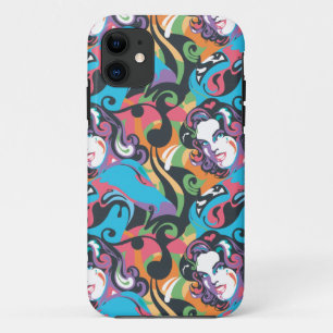 Supergirl Colour Splash Swirls Pattern 1 iPhone 11 Case