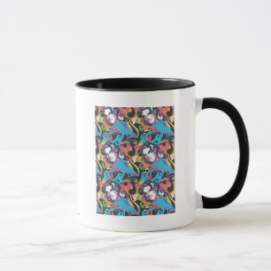 Supergirl Colour Splash Swirls Pattern 1 Mug
