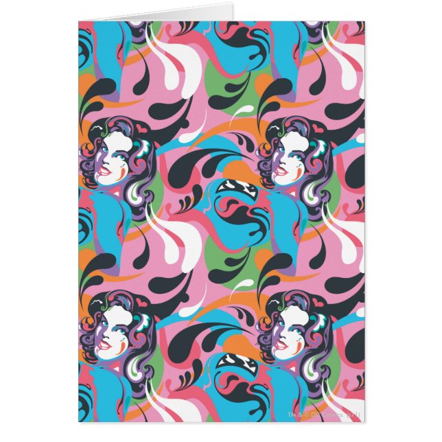 Supergirl Colour Splash Swirls Pattern 2 (Front)