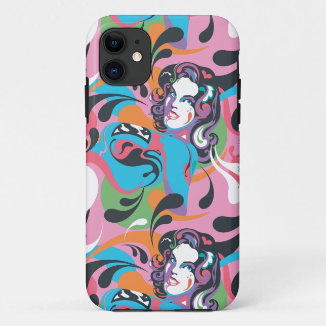 Supergirl Colour Splash Swirls Pattern 2 Case-Mate iPhone Case (Back)