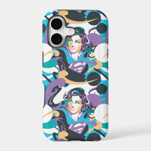 Supergirl Colour Splash Swirls Pattern 5