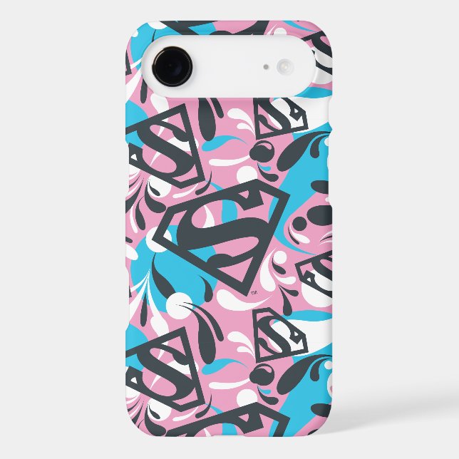 Supergirl Colour Splash Swirls Pattern 6 Case-Mate Samsung Galaxy Case (Back)