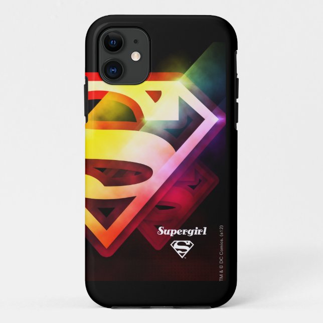 Supergirl Colourful Logo Case-Mate iPhone Case (Back)