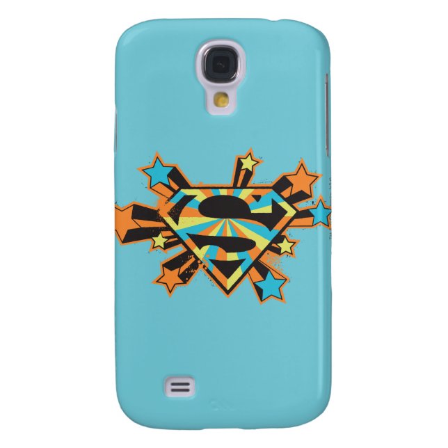 Supergirl Colourful Stars Logo Case-Mate Samsung Galaxy Case (Back)