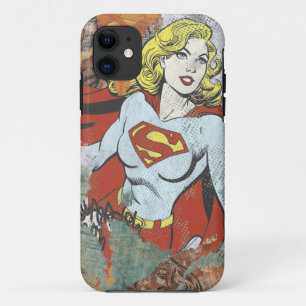 Supergirl Comic Capers 2 iPhone 11 Case