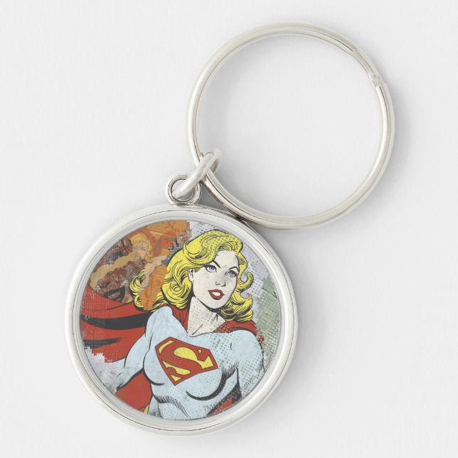 Supergirl Comic Capers 2 Key Ring (Front)