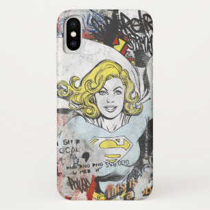 Supergirl Comic Capers 3 iPhone X Case