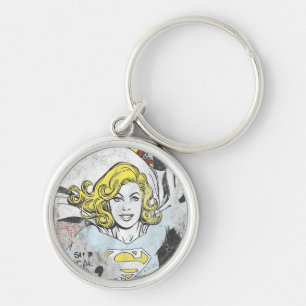 Supergirl Comic Capers 3 Key Ring