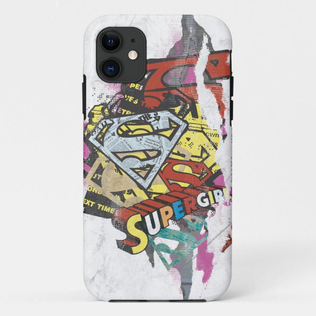 Supergirl Comic Capers 4 Case-Mate iPhone Case (Back)